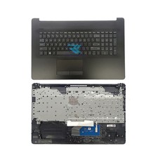 For HP 17BY 17-CA 17-BY Palmrest Non-Backlit US Keyboard 73H1 PTP Touchpad Black picture
