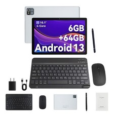 10.1 inch Android 13 Tablets HD Touchscreen Quad-Core 64GB Dual Camera Touch US picture