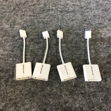 Lot Of 4 Iogear GDPDVIW6 DisplayPort to DVI Adapter New Other picture
