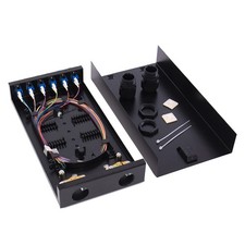 LC-SM 6 Duplex Box Cables 12 Port 12 Core LC-OS1 SingleMode, Black picture