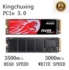 Kingchuxing NVMe M.2 SSD 2TB 4TB PCIe Gen 3 x4 Internal Solid State Drive LOT picture