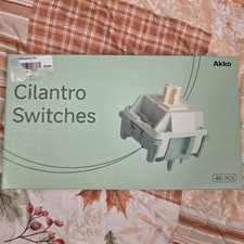 Akko Cilantro Switches Mechanical Keyboard Switches Green 45PCS GT1140801-2010 picture