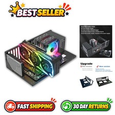 Open Chassis DIY Gaming PC  Bench with RGB, Wide Cooling, Supports ATX/M-ATX/ITX picture