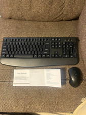 Wireless Plug & Play Keyboard Mouse Combo C203 (TM176G) Black 1600 DPI picture