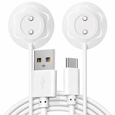 Mailink Rose Charger Replacement, Magnetic USB 12mm C&USB A, White picture