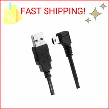 chenyang Mini USB Cable USB 2.0 Male to Mini USB 5 Pin Male 90 Degree Left Angle picture