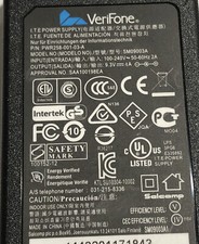 VERIFONE SM09003A PWR258-001-01-A AC ADAPTER CHARGER POWER SUPPLY 37W 9.3V 4A picture