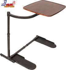 Adjustable Swivel Laptop Stand & Couch Desk Walnut Side Table & Gaming Tray picture