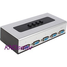 4 Port Monitor Switch High Quality Manual Selector Box RGB Splitter 4:1 QWXGA picture