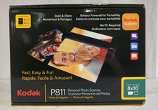 NEW Kodak P811 Personal Photo & Negative Scanner 8x10 / Black picture