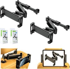 2026 Car Headrest Tablet Holder 2 Pack 3 in 1 Extension picture