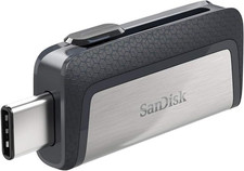 SANDISK 256GB Ultra Dual Drive - USB-C, USB 3.1 - SDDDC2-256G-G46 picture