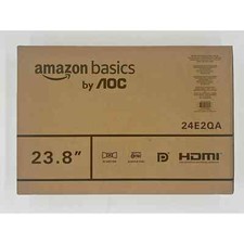 23.8 inch Amazon Basics Monitor w/ AOC Tech, FHD 1080P, 75 hz, built in speakers picture