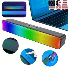 RGB Computer Speaker Wireless Speaker Bluetooth-Compatible with Subwoofer for PC picture
