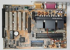 ASUS K7M Slot A ISA AGP Retro Motherboard + AMD Athlon 700MHz + 256MB SD RAM picture