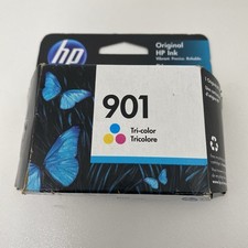 Genuine HP 901 Tri-color Ink Cartridge New Open Box OCT 2023 picture