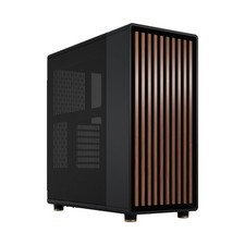 Fractal Design North - Genuine Walnut Wood Front - Mesh Side Panels - Two 140... picture