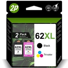 62 XL XXL Ink Cartridges For HP Ink 62XL Envy 7640 5540 5640 5660 5740 Printer picture