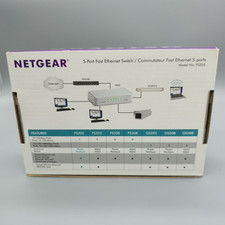 NETGEAR FS205 5-Port 100 Mbps Unmanaged Fast Ethernet Switch RJ-45 picture