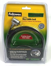 Fellowes Kryptonite Portable Key Cable Lock for Notebook Computers Security H7 picture