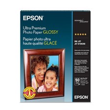Epson Glossy Photo Printing Paper 8.5x11 Inches 50 Sheets Photo Paper picture