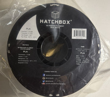 HATCHBOX 1.75mm White PLA 3D Printer Filament picture