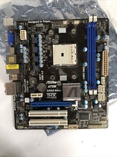 ASUS F1A75-M AMD A75 SATA 6Gb/s USB 3.0 Socket FM1 DDR3 mATX Motherboard + I/O picture