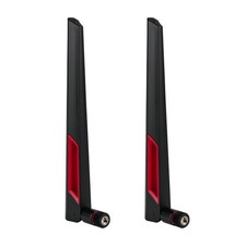 2PCS 12dBi Dual Band WiFi Antenna 2.4GHz 5.8GHz SMA Male Wi-Fi Antennas High ... picture