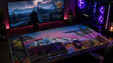 XL Mountain Landscape Gaming Mouse Pad Desk Mat 35.5