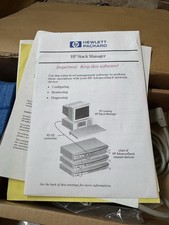 HP Hewlett Packard AdvanceStack 10 Base-T Hub New Older Stock 1995 Original Box picture