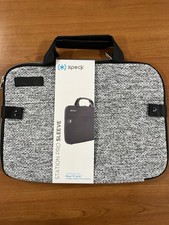 NEW Speck Station Pro LAPTOP SLEEVE 11-12” CARRY CASE Gray Travel Zipper picture