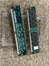 HYM532100AM-70F HYUNDAI 72PIN TIN SIMM UNTESTED LOT OF 2 4MB picture
