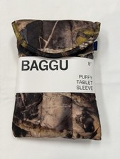 BAGGU Photo forest cammo Puffy Tablet Tech Sleeve NWT picture