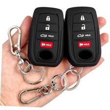 Soft Silicone Key Fob Cover, Compatible with Toyota 2022 2023 2 Pcs, Pickup picture