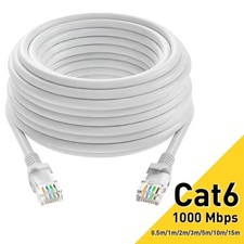 CAT6 Ethernet Patch Cord RJ-45 LAN Network Cable Blue 25FT-200FT Multi-Pack Lot picture