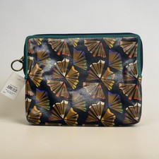 FOSSIL Color Pencil Sharper Coated Canvas Tech Tablet Zip Pouch picture