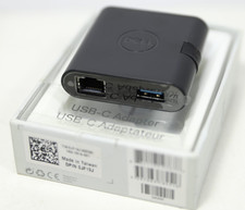 Open Box Dell DA200 USB-C Adapter JF19J HDMI VGA Ethernet USB picture