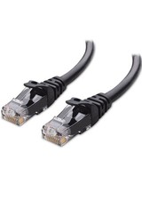 Cable Matters 10Gbps Snagless Short Cat 6 Ethernet Cable 10 ft Black NEW picture