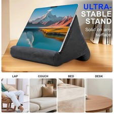 Multi-Angle Pillow for iPad Phone Tablet Read Holder Stand Foam Lap Rest Cushion picture