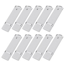 Kootion USB 2.0 4GB 10pcs USB Flash Drives Memory Stick External Drive Pen White picture