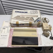 Commodore 128 In Box Untested system guide and Power Cable picture