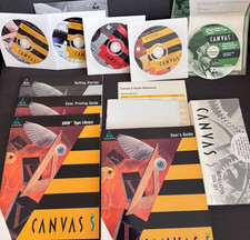 CANVAS 5 V5.0.1 .03(Deneba, 1996) Macintosh CDs Computer Editing Software Manual picture