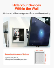 17in Structured Media Enclosure In-Wall Cable Management Box Steel Panel picture