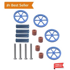 4Pcs Blue Aluminum Alloy Leveling Nuts+4Pcs Hot Bed Springs+4Pcs Screws+4pcs ... picture
