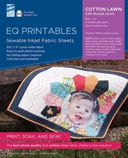 Quilt Printables Inkjet Cotton Lawn 6pc PrintablesInkjetCottonLawn6 packaging... picture