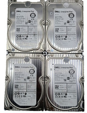 Lot of 4 Seagate Exos 7E8 ST6000NM0095 6TB SAS 3.5