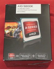 AMD A10-5800K Black Edition Quad Core 3.8GHz FM2 CPU Radeon HD 7660D NEW SEALED picture