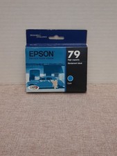 EPSON 79 High Capacity Ink Cartridge Cyan T079220 EXPIRED 2017 picture