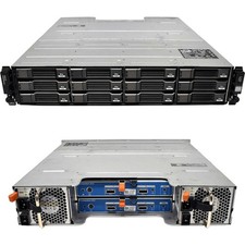 Dell Compellent SC200 2x SC2 E09M005 Controllers 11x 4TB 3.5
