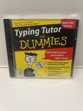 TYPING TUTOR for DUMMIES pc software NEW XP picture